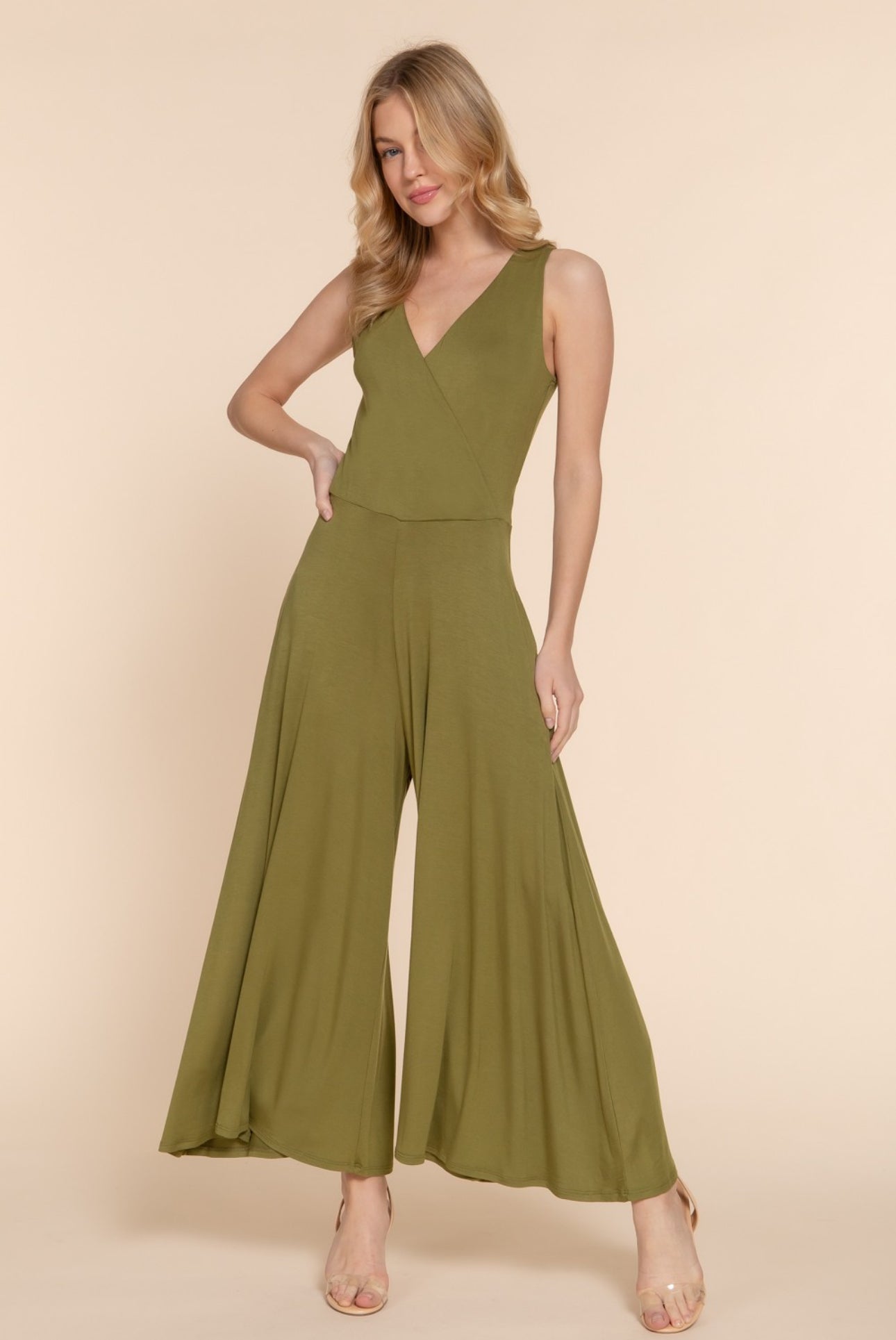 SURSPLICE JUMPSUIT